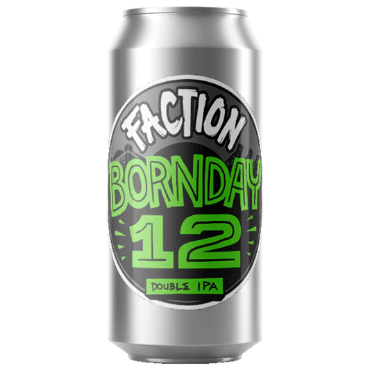 Faction Brewing Bornday 12 IIPA (473ml) / ボーンデイ 12【11/20出荷】