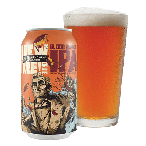 21st Amendment Brewery Brew Free! Or Die Blood Orange IPA (355ml) / ブリュー フリー オア ダイ ブラッドオレンジIPA