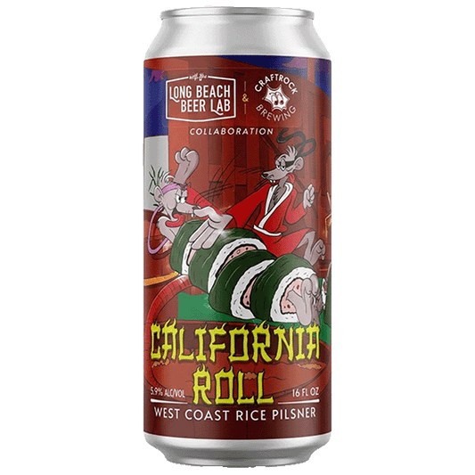 Long Beach Beer Lab California Roll WC Rice Pilsner (CRAFTROCKコラボ) (473ml) / カリフォルニアロール【8/20出荷】
