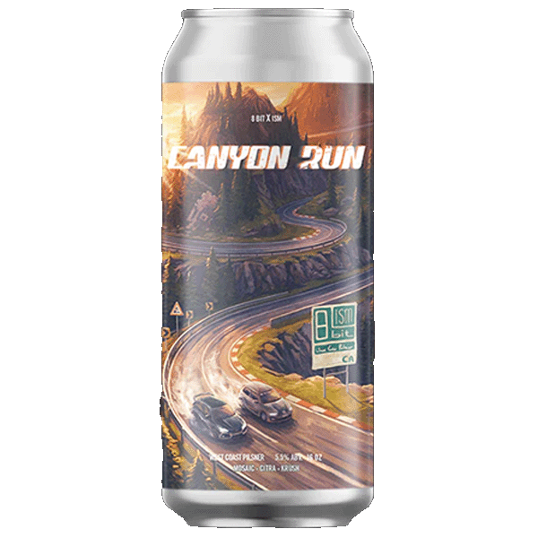 8 bit Brewing Canyon Run DDH WCPils (ISMコラボ) (473ml) / キャニオン ラン【7/9出荷】