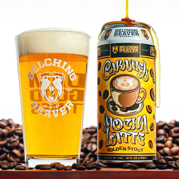 Belching Beaver Caramel Mocha Latte (473ml) / キャラメル モカラテ