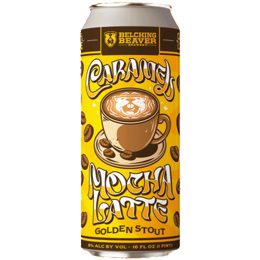 Belching Beaver Caramel Mocha Latte (473ml) / キャラメル モカラテ