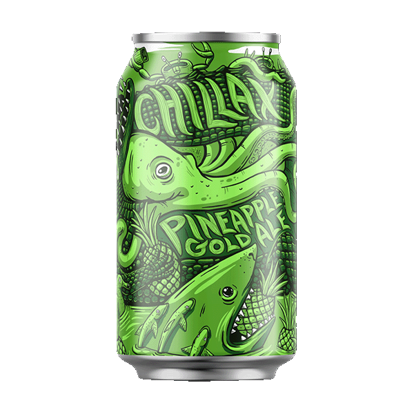 Bootstrap Brewing Company Chillax Pineapple Gold Ale (355ml) / チラックス パイナップル