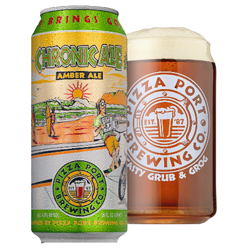 【Try Me価格】Pizza Port Chronic Amber Ale (473ml) / クロニック アンバーエール