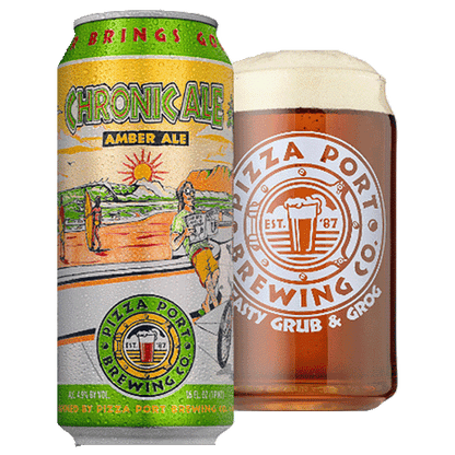 【Try Me価格】Pizza Port Chronic Amber Ale (473ml) / クロニック アンバーエール