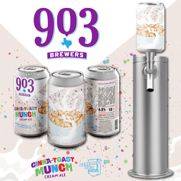 903 Brewers Cinna Toast Munch Cream Ale (355ml) / シナトースト マンチ