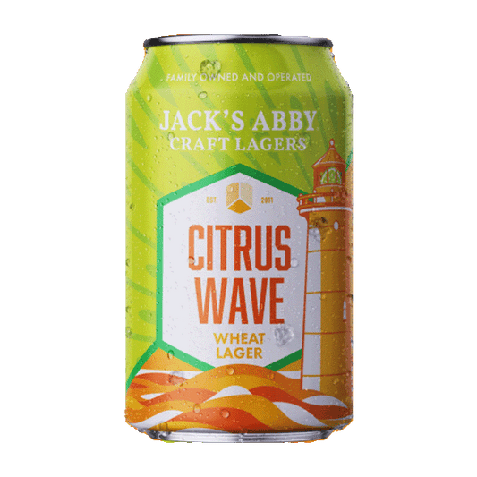 Jack's Abby Citrus Wave Wheat Lager  (355ml) / シトラス ウェーブ【7/30出荷】