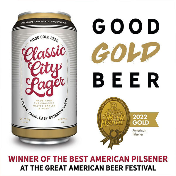 Creature Comforts Classic City Lager (355ml) / クラシックシティー