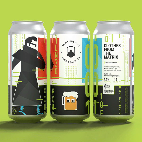 Ambitious Ales Clothes from the Matrix WC IPA (8 Bitコラボ) (473ml) / クローズ フロム ザ メイトリックス【7/23出荷】