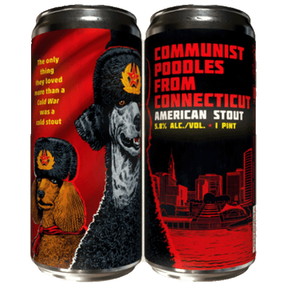 Paperback Communist Poodles From Connecticut (473ml) / コネチカット州の共産主義プードル