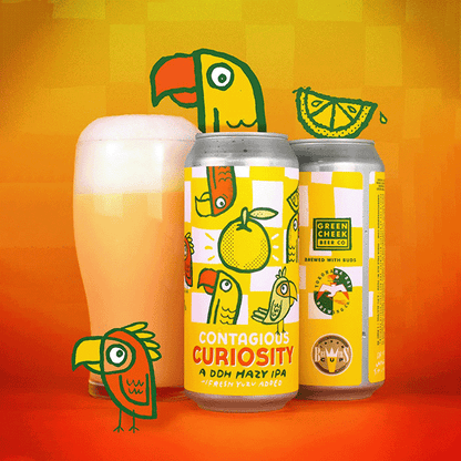 Green Cheek Contagious Curiosity (横浜ベイコラボ) (473ml) / コンテージャス キュリオシティ【1/29出荷】