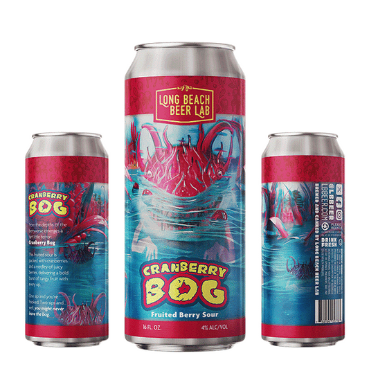 Long Beach Beer Lab Cranberry BOG Sour (473ml) / クランベリー ボグ【2/5出荷】
