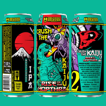 Belching Beaver Crush the Kaiju 2 (473ml) / クラッシュ ザ カイジュー2