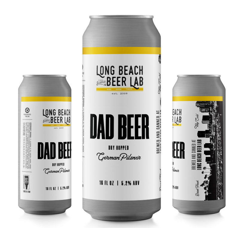 Long Beach Beer Lab Dad Beer (473ml) / ダッド ビア