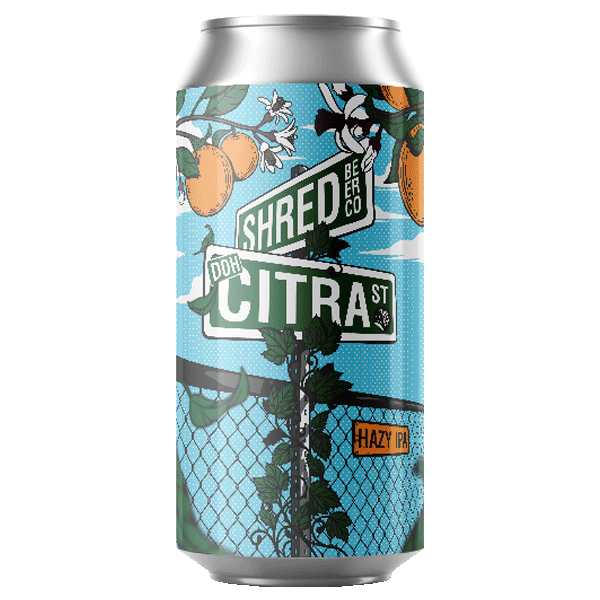 Shred Beer Company DDH Citra Street Hazy IPA (473ml) / DDHシトラストリート