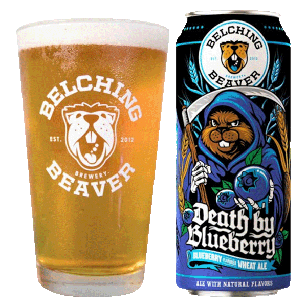Belching Beaver Death by Blueberry (473ml) / デス バイ ブルーベリー【5/28出荷】