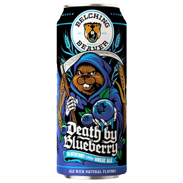 Belching Beaver Death by Blueberry (473ml) / デス バイ ブルーベリー【5/28出荷】