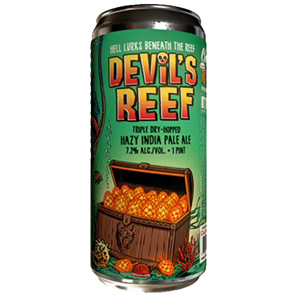 Paperback Devil's Reef Hazy IPA  (473ml) / デビルズ リーフ【8/20出荷】