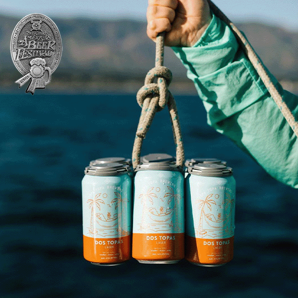 Topa Topa Dos Topas Lager (355ml) / ドス トパス ラガー【5/9出荷】