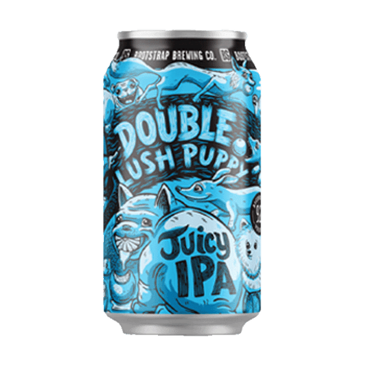 Bootstrap Brewing Company Double Lush Puppy Juicy Double IPA (355ml) / ダブル ラッシュ パピー【11/5出荷】