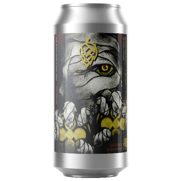 Monkish Double Wrapped DDH TIPA (473ml) / ダブルラップド