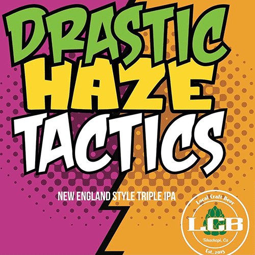 Local Craft Beer Drastic Haze Tactics (473ml) / ドラスティック ヘイズ タクティクス