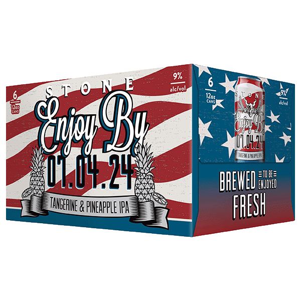 Stone Stone Enjoy By 07.04.24 Tangerine&PineappleIPA  (355ml) / ストーン エンジョイバイ 07.04.24 タンジェリン&パイナップル IPA