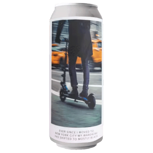 Evil Twin Brewing Ever Since I moved to New York City my wardrobe has shifted to mostly black or dark colors (473ml) / エヴァーシンス アイムーブド ツー ニューヨーク【9/4出荷】