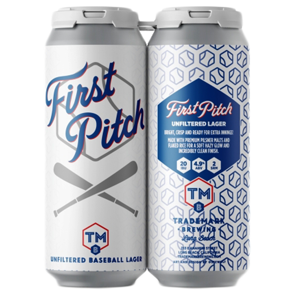 Trademark Brewing First Pitch Unfiltered Lager (473ml) / ファースト ピッチ
