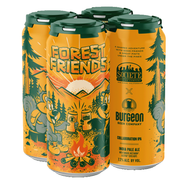 Societe Forest Friends (Burgeonコラボ) (473ml) / フォレスト フレンズ【5/28出荷】