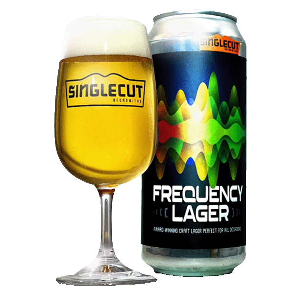 SingleCut Beersmiths Frequency Lager (473ml) / フリークエンシー