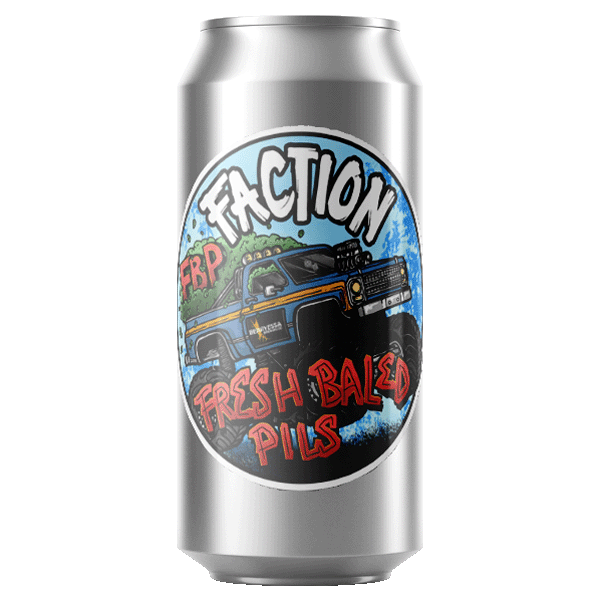 Faction Brewing Fresh Baled Pils (Berryessaコラボ) (473ml) / フレッシュ ベイルド ピルス【12/4出荷】