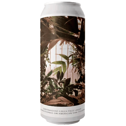 Evil Twin Brewing Greenhouse Czech Pale Lager conditioned on American Oak Foudre (473ml) / グリーンハウス チェコ ペール ラガー コンディションド オン アメリカン オーク フーダー【12/25出荷】