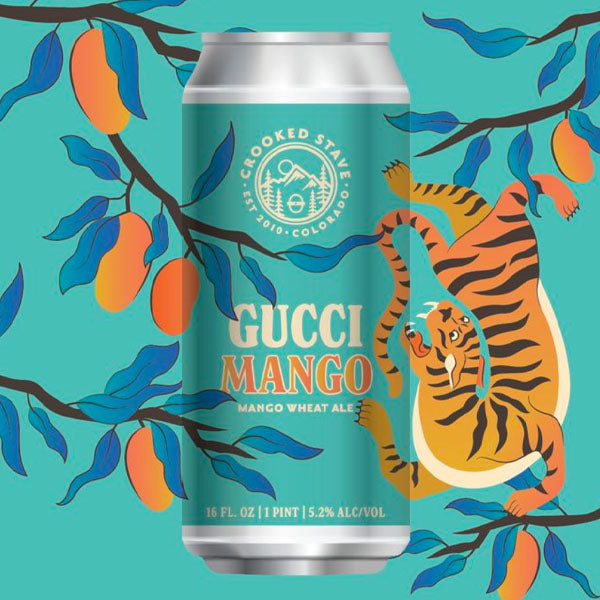 Crooked Stave Gucci Mango Wheat Ale (473ml) / グッチ マンゴー