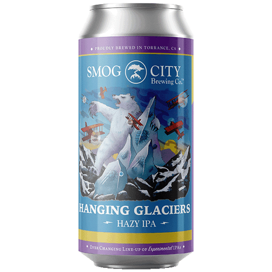 Smog City Hanging Glaciers Hazy IPA (473ml) / ハンギング グレイシャーズ