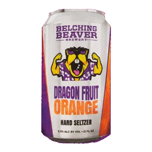 Belching Beaver Hard Seltzer Dragon Fruit Orange (355ml) / ハードセルツァー ドラゴンフルーツ オレンジ