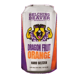 Belching Beaver Hard Seltzer Dragon Fruit Orange (355ml) / ハードセルツァー ドラゴンフルーツ オレンジ