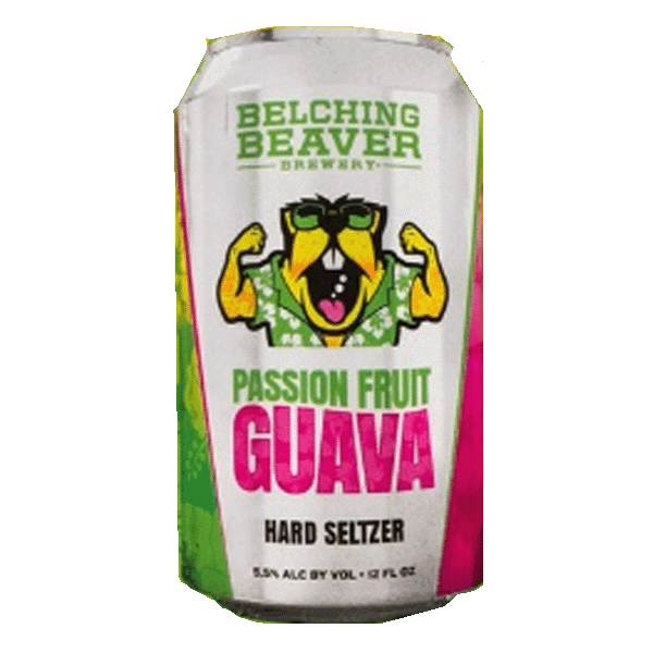 Belching Beaver Hard Seltzer Passionfruit Guava (355ml) / ハードセルツァー パッションフルーツ グアバ