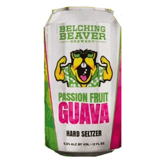Belching Beaver Hard Seltzer Passionfruit Guava (355ml) / ハードセルツァー パッションフルーツ グアバ