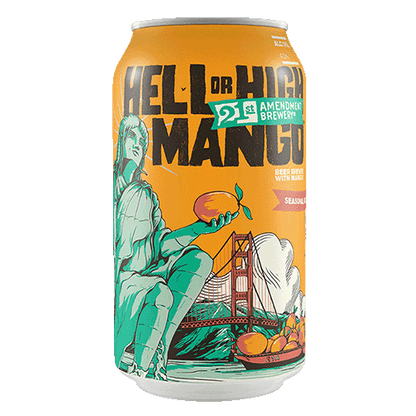 21st Amendment Brewery Hell or High Mango (355ml) / ヘル オア ハイ マンゴー