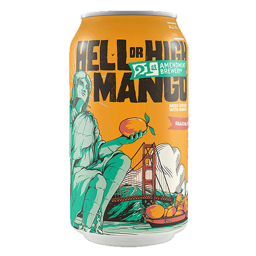 21st Amendment Brewery Hell or High Mango (355ml) / ヘル オア ハイ マンゴー