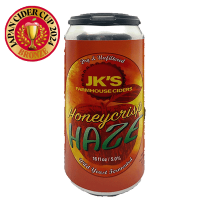 JK'S Farmhouse Ciders JK'S Honey Crisp Haze (473ml) / ジェイケーズ ハニー クリスプ ヘイズ