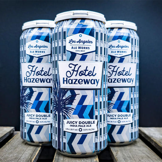 Los Angeles Ale Works Hotel Hazeway Juicy DIPA (473ml) / ホテル ヘイズウェイ【4/2出荷】