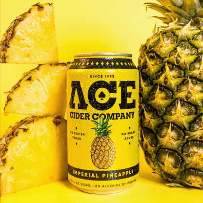 Ace Cider ACE Imperial Pineapple (355ml) / エース インペリアル パイナップル【10/22出荷】