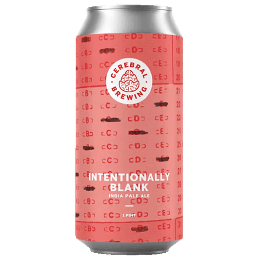 Cerebral Brewing Intentionally Blank Hazy IPA  (473ml) / インテンショナリー ブランク