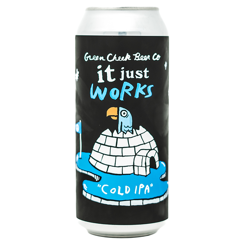 Green Cheek It Just Works Cold IPA (473ml) / イット ジャスト ワークス