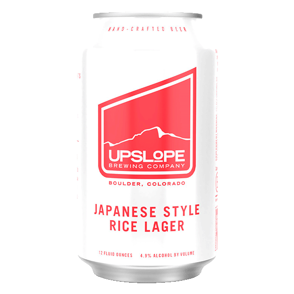 Upslope Japanese style Rice Lager (355ml) / ジャパニーズスタイル　ライスラガー