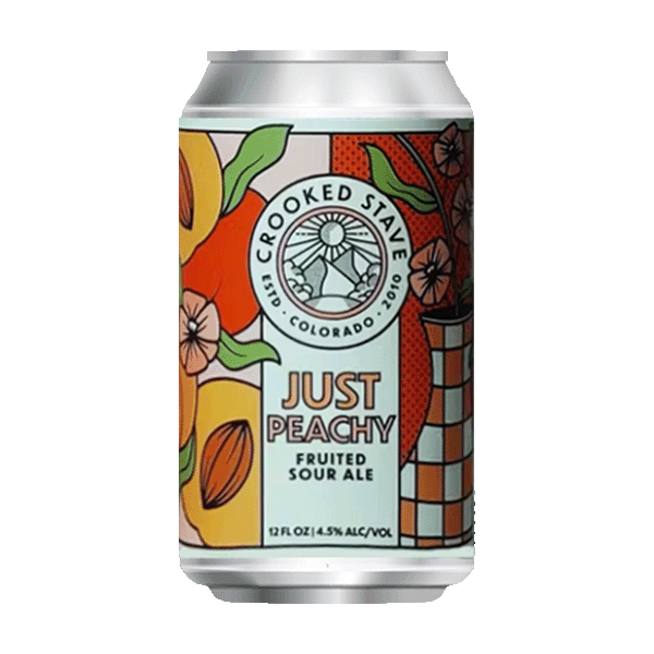 Crooked Stave Just Peachy Sour Ale (355ml) / ジャスト ピーチー【10/22出荷】