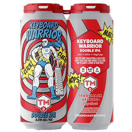 Trademark Brewing Keyboard Warrior DIPA (473ml) / キーボード ウォリヤー