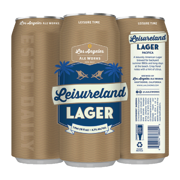 Los Angeles Ale Works Leisureland Lager (473ml) / レジャーランド